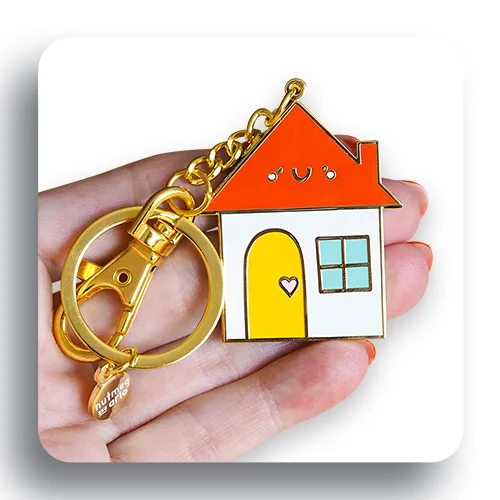 Custom Enamel Key Ring